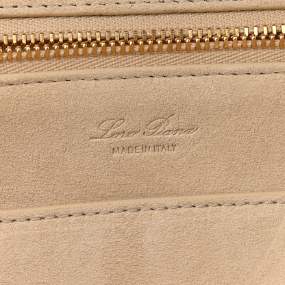 Loro Piana Grained Calfskin Ghiera Bag Azuki Beans 6 of 10