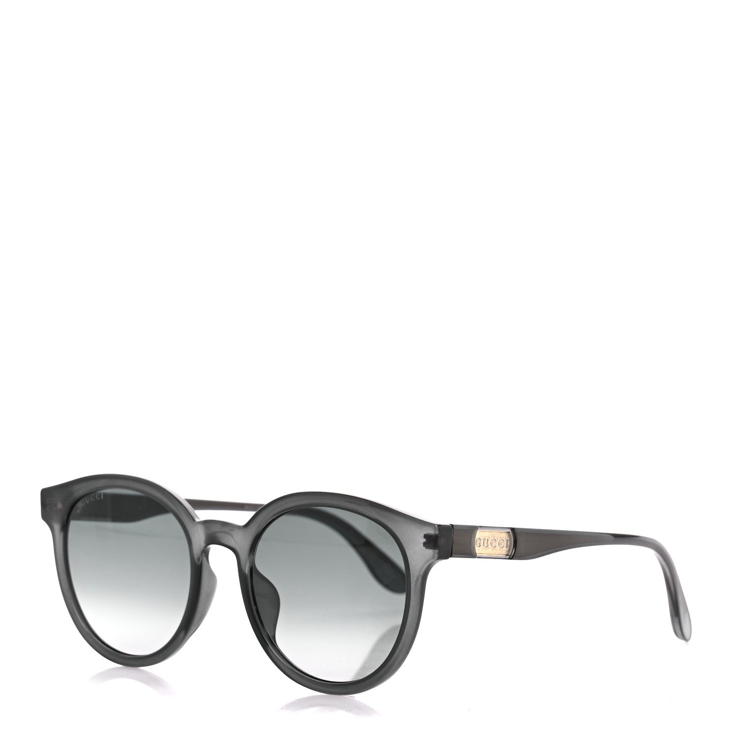 Gucci Acetate Round Sunglasses GG0794S Black 1 of 8