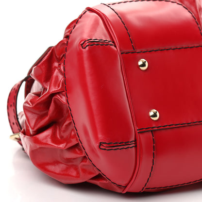 Gucci Dialux Large Queen Tote Red 9 of 13