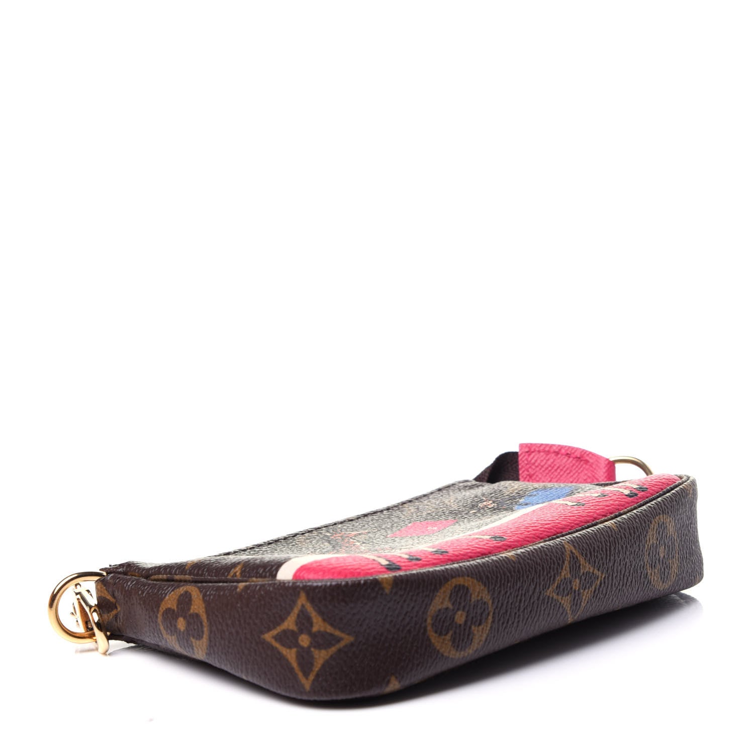 Louis Vuitton Monogram 2017 Christmas Animation Mini Pochette Accessories 4 of 12