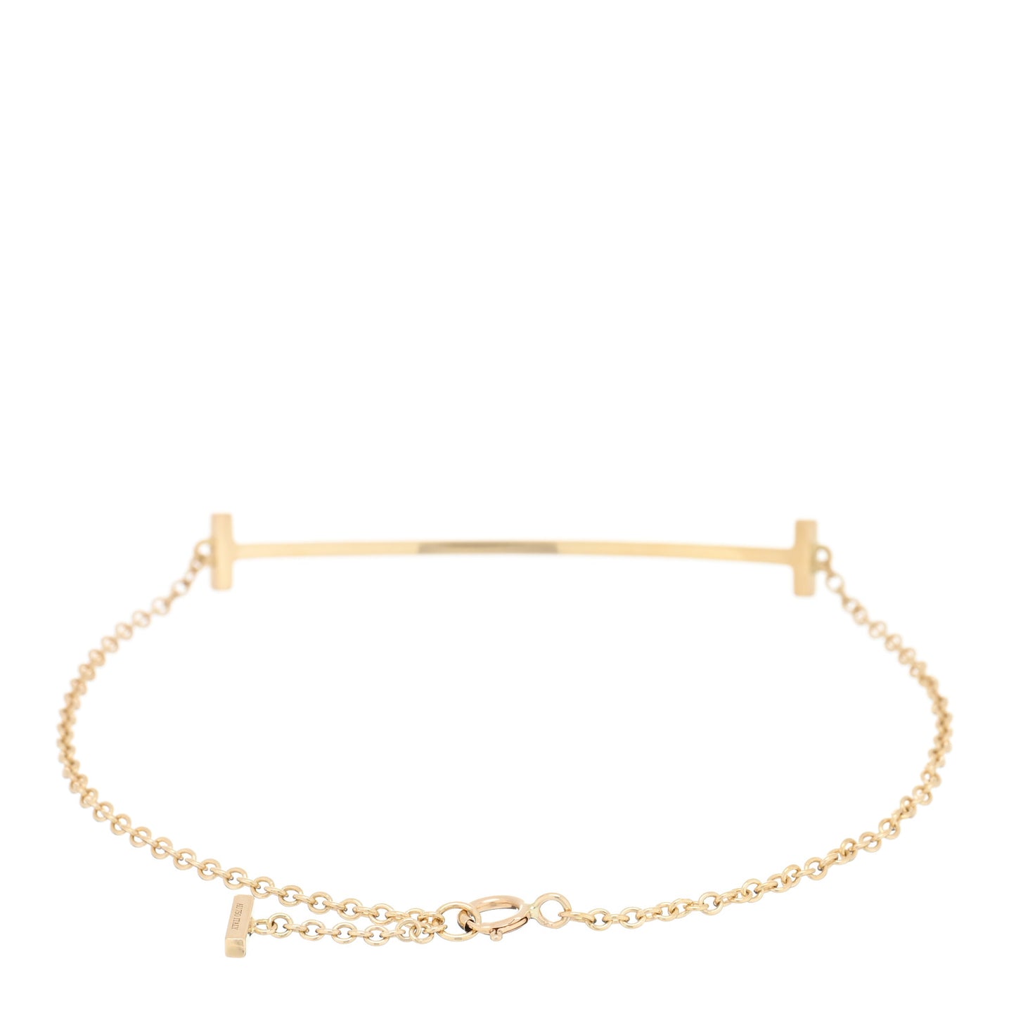 18K Yellow Gold T Smile Bracelet