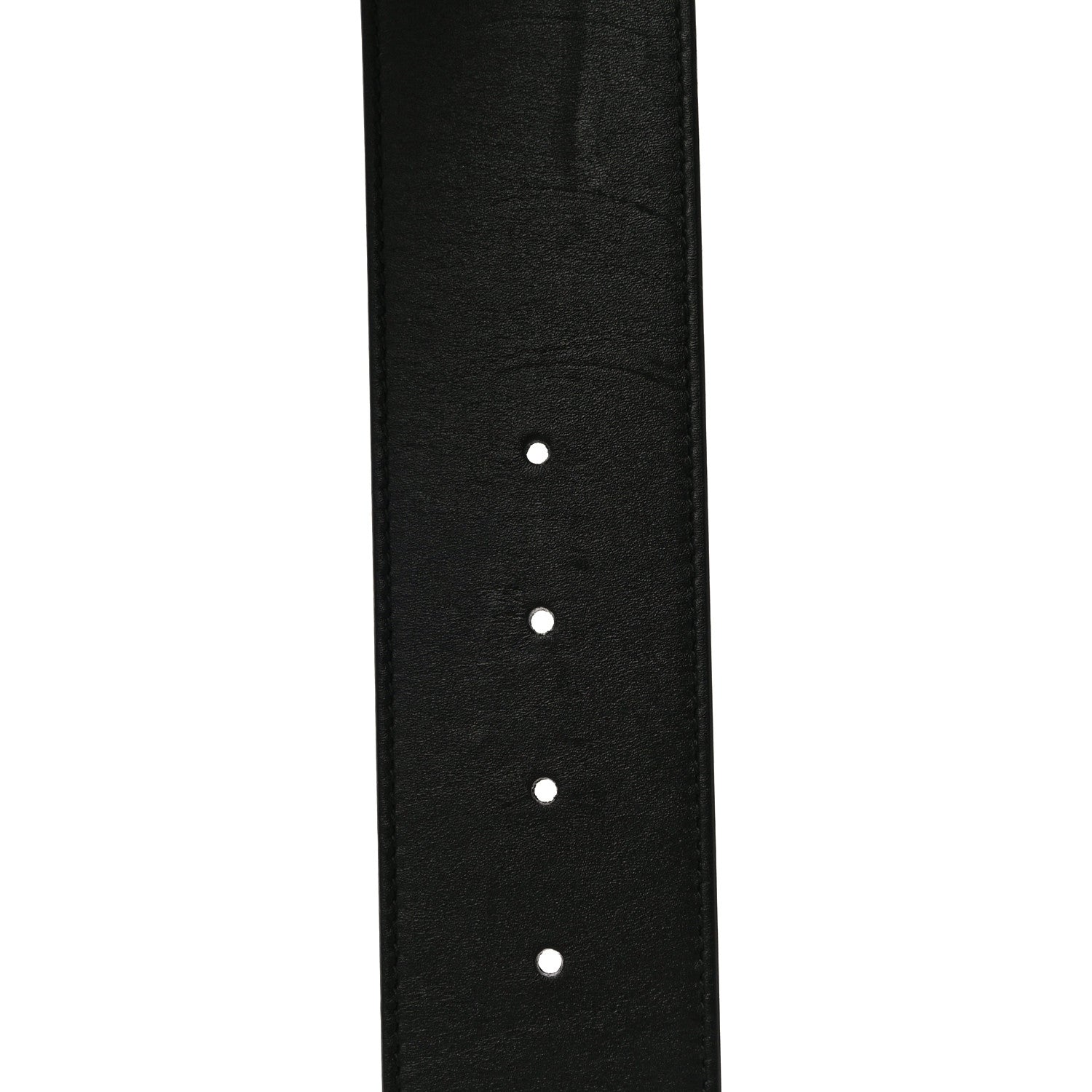 Gucci Calfskin Lizard Double G 50mm Belt 75 30 Black 7 of 8