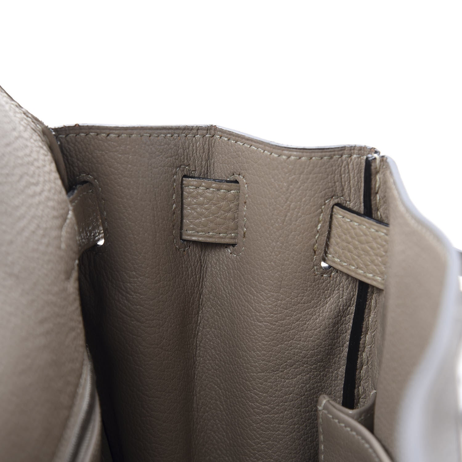 Hermes Togo Kelly Retourne 28 Gris Tourterelle 14 of 33