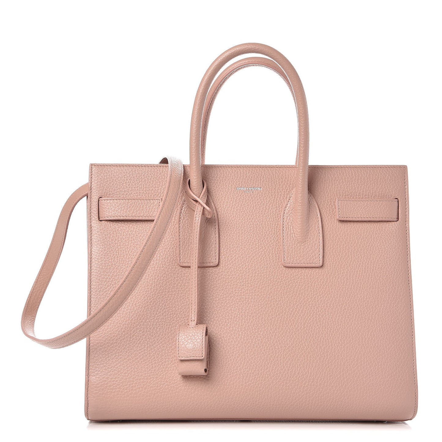 Grained Calfskin Small Sac De Jour Light Blush