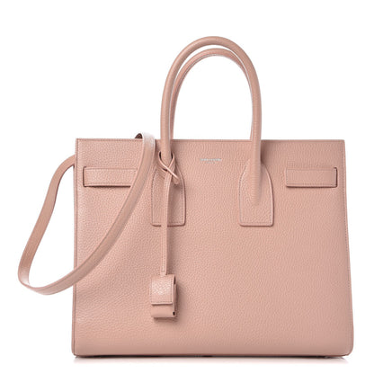 Saint Laurent Grained Calfskin Small Sac De Jour Light Blush 1 of 8