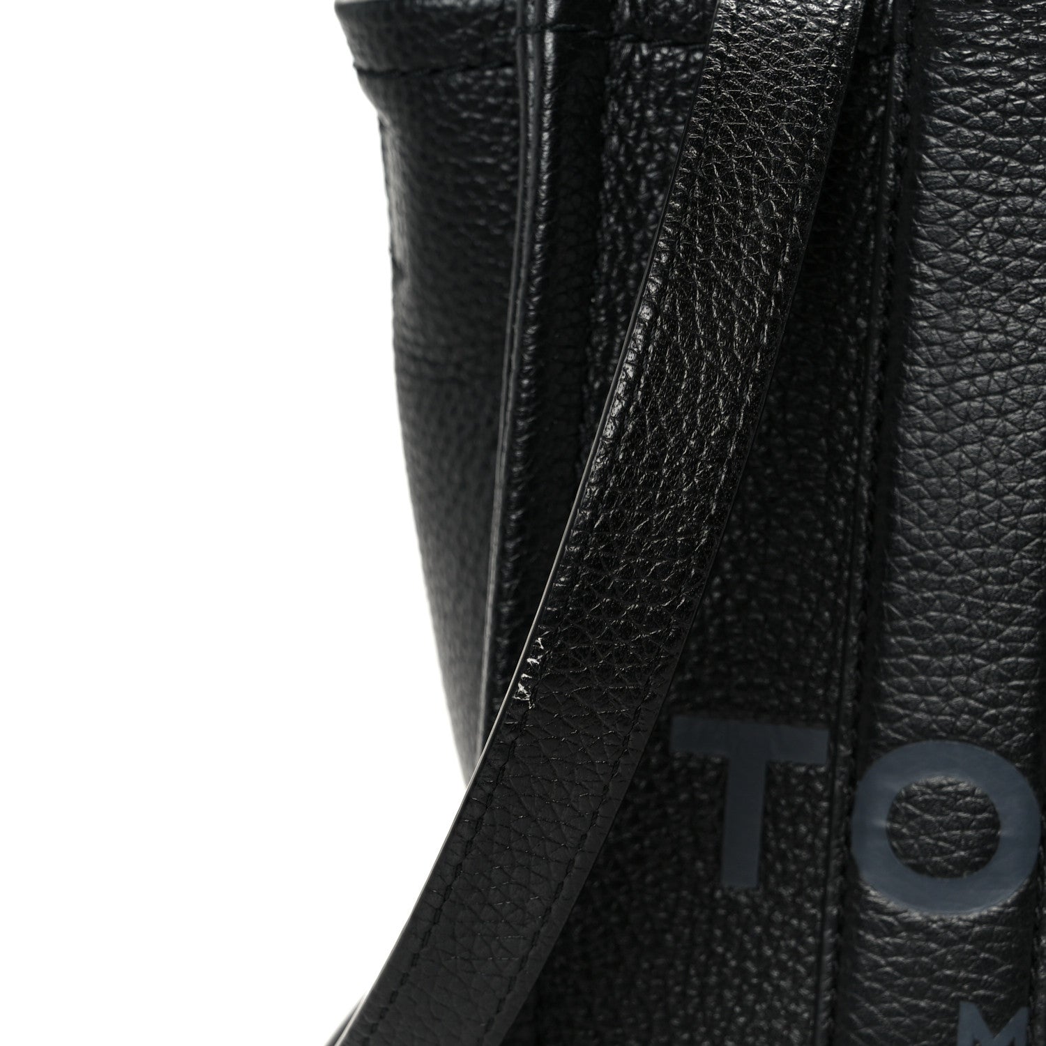 Marc Jacobs Grained Calfskin Small The Tote Bag Black 12 of 13