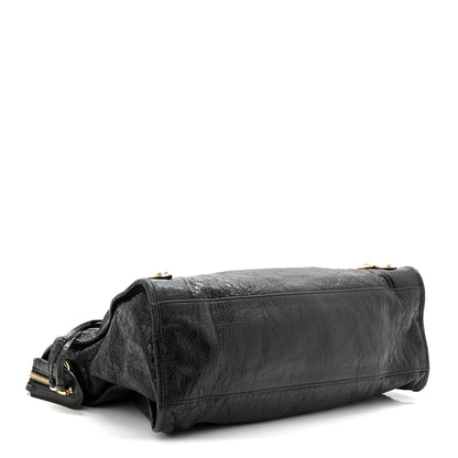 Balenciaga Agneau Classic Gold Hardware City Black 5 of 12