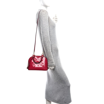 Louis Vuitton Vernis Alma BB Rose Indien 2 of 10