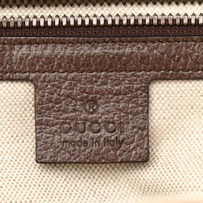 Gucci GG Supreme Monogram Calfskin Web Small Ophidia Day Backpack Beige Ebony New Acero 6 of 11