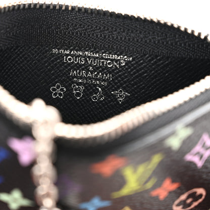Louis Vuitton LV X TM Monogram Multicolor Key Pouch Black 6 of 8