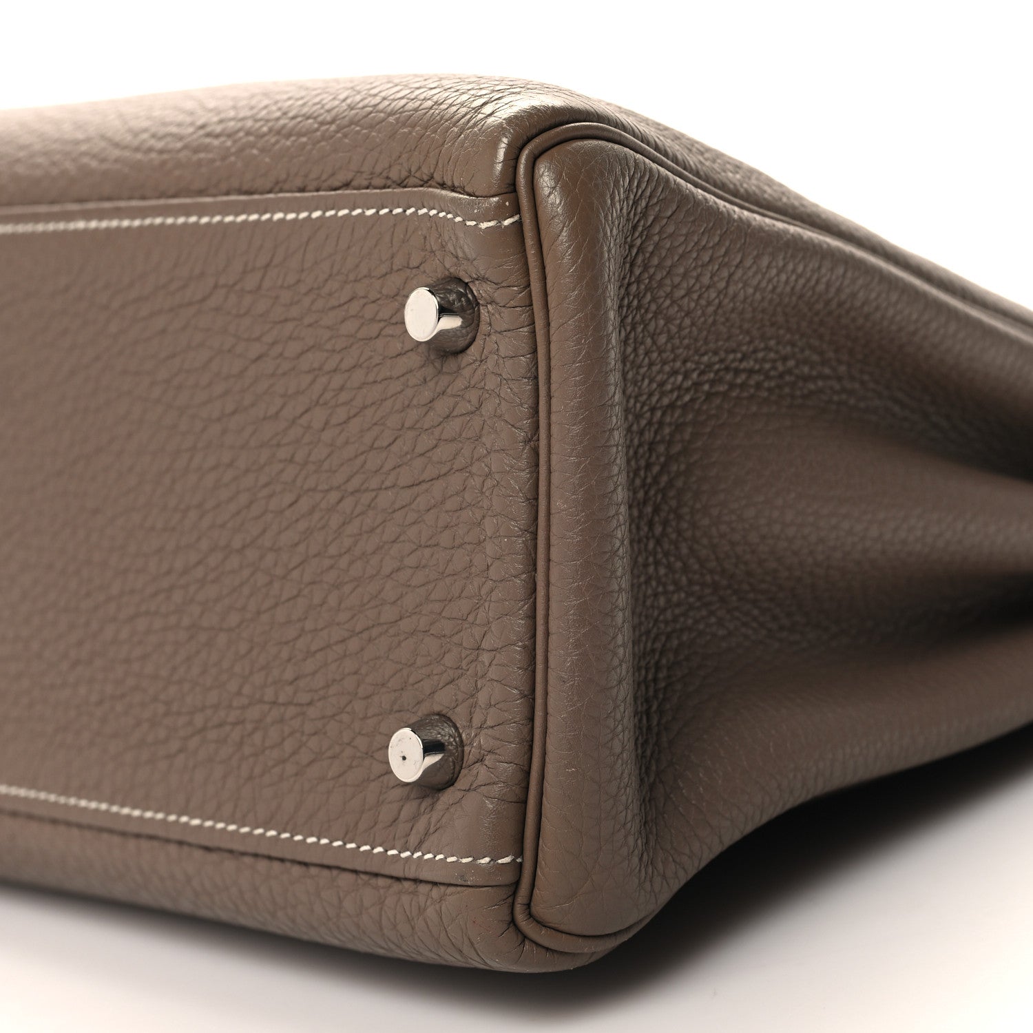Hermes Togo Kelly Retourne 32 Etoupe 10 of 13