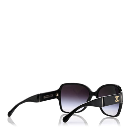 Chanel Square Summer CC Sunglasses 5230-Q Black 4 of 8