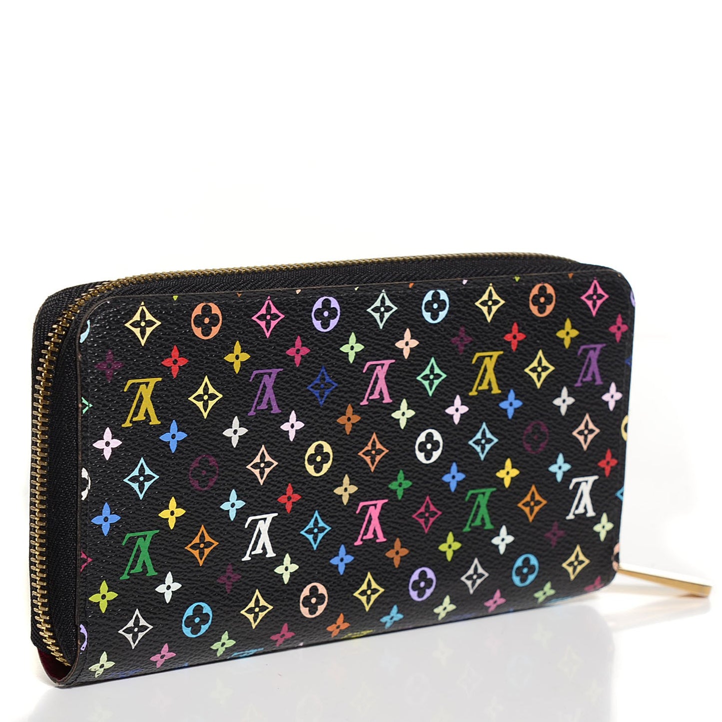 Monogram Multicolor Zippy Wallet Black Grenade