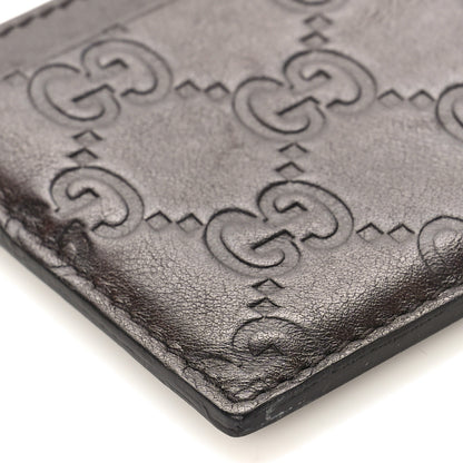Gucci Guccissima Card Holder Brown 7 of 8