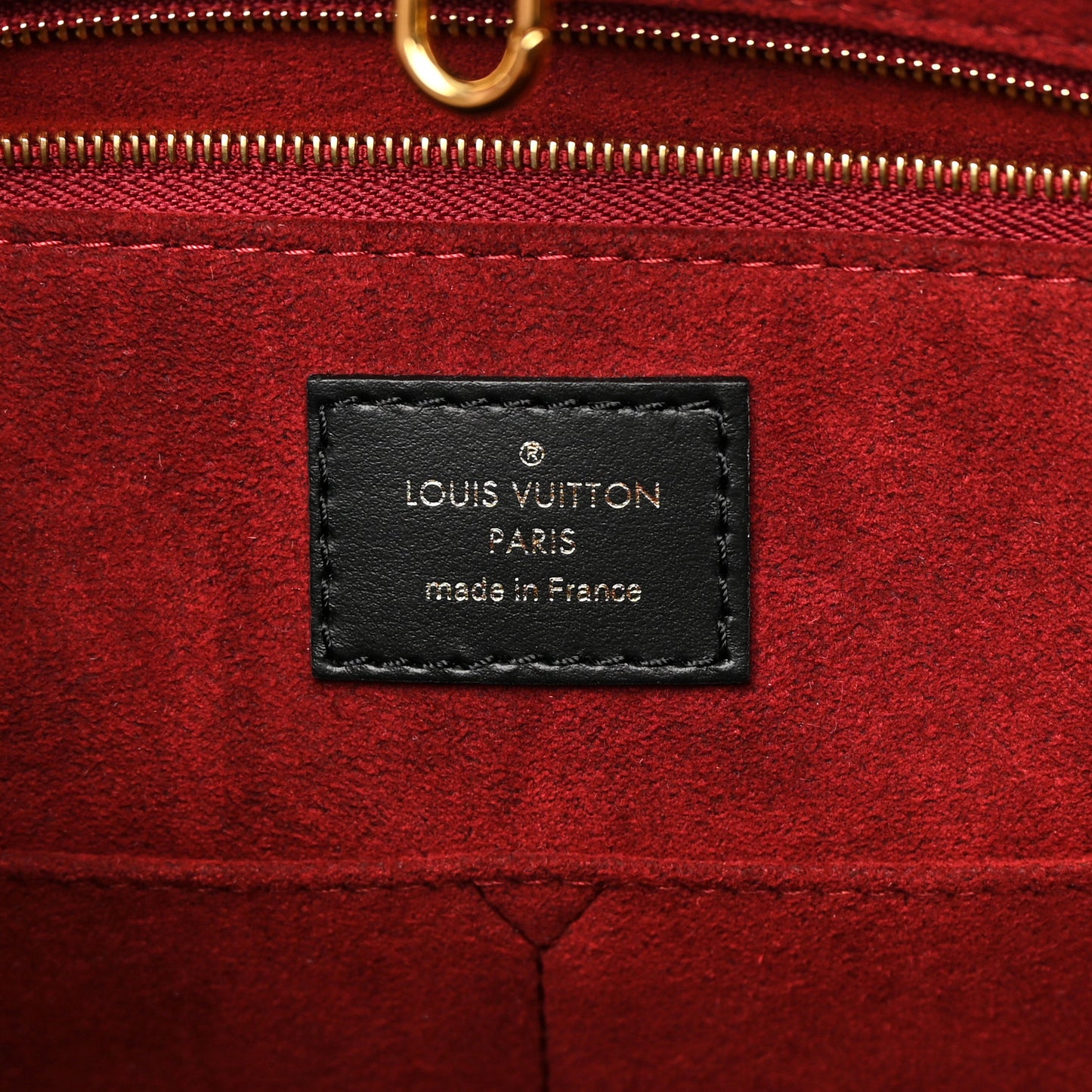 LOUIS VUITTON Empreinte Monogram Giant Onthego GM Black Beige