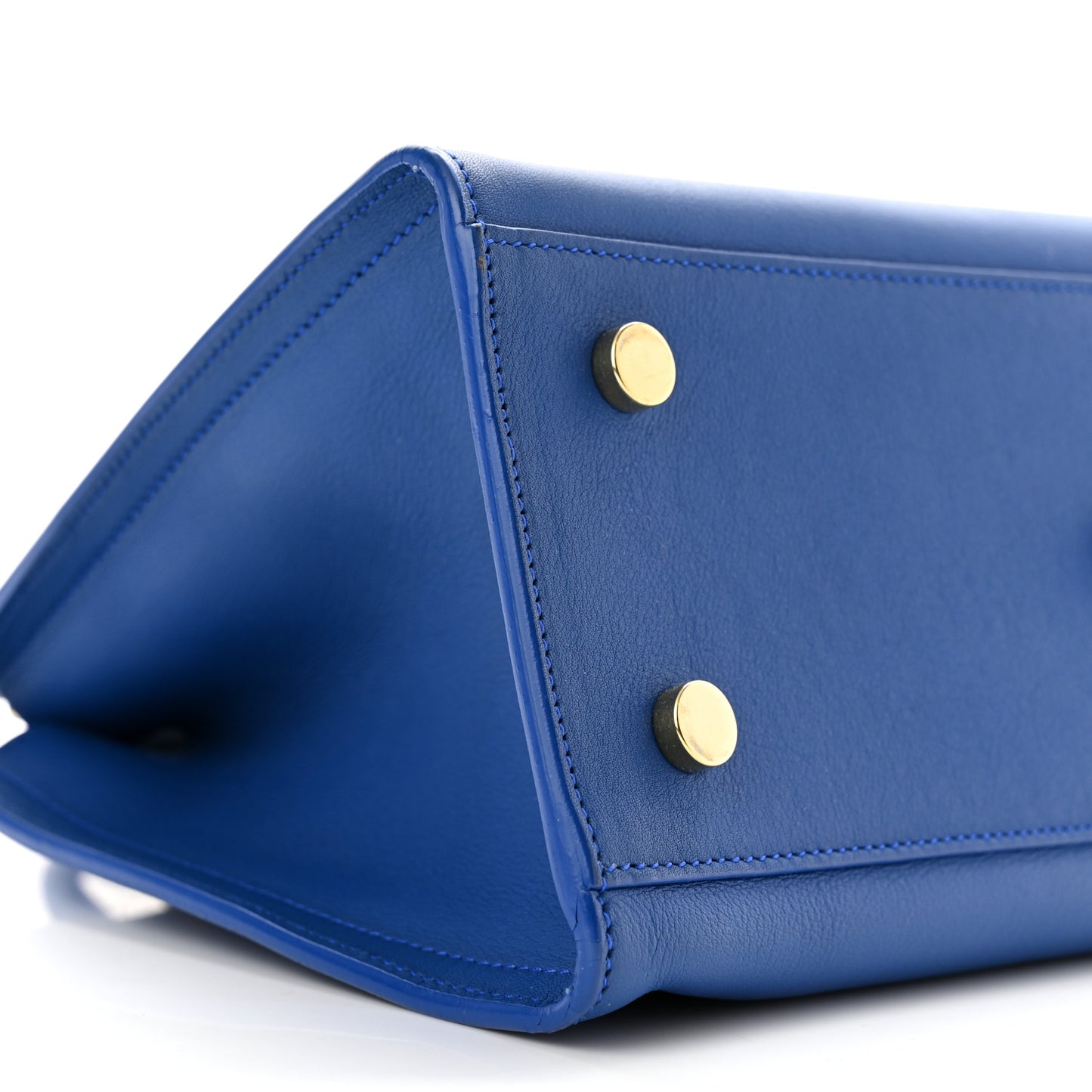 Calfskin Monogram Baby Cabas Blue Majorelle