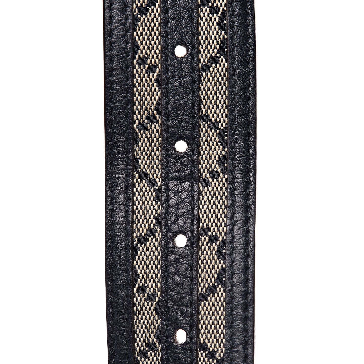 Monogram Interlocking G Belt 100 40 Navy