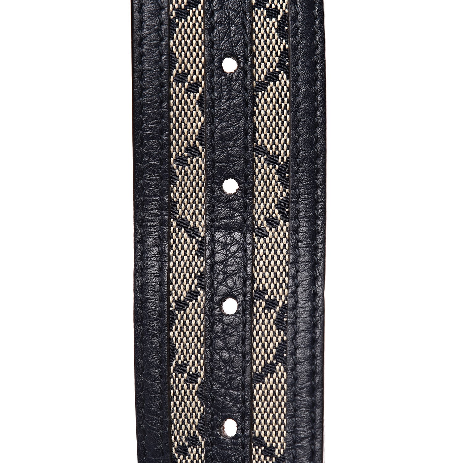 Gucci Monogram Interlocking G Belt 100 40 Navy 9 of 11