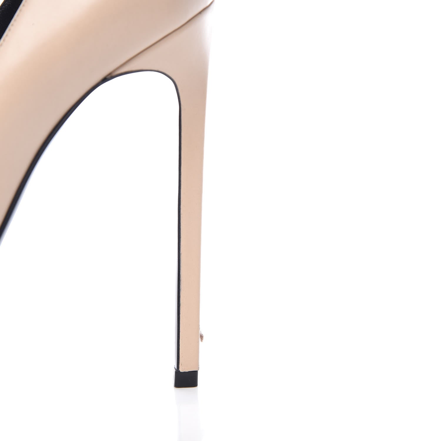 Saint Laurent Cap Toe Janis 105 Platform Pumps Powder 38.5 11 of 18