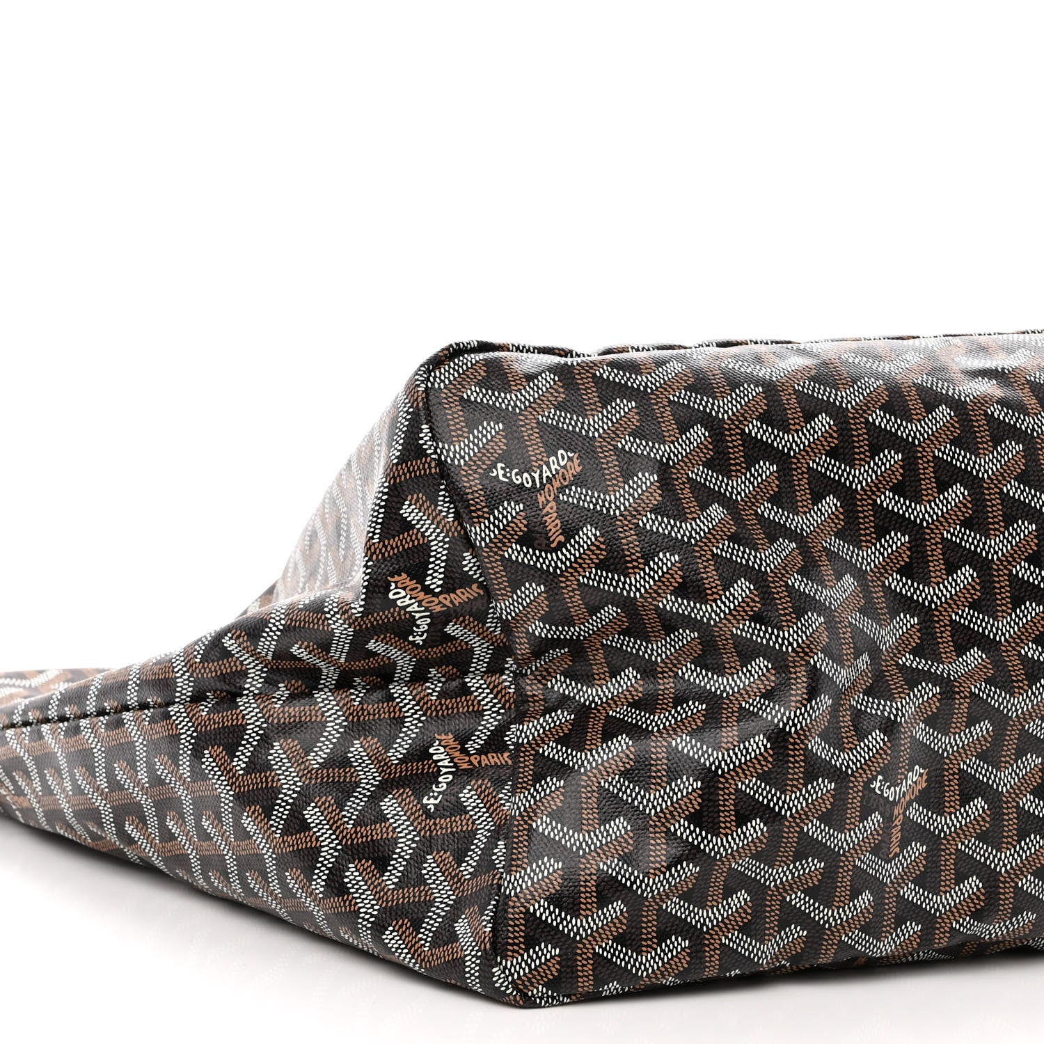 Goyard Goyardine Saint Louis GM Black Gold 10 of 12