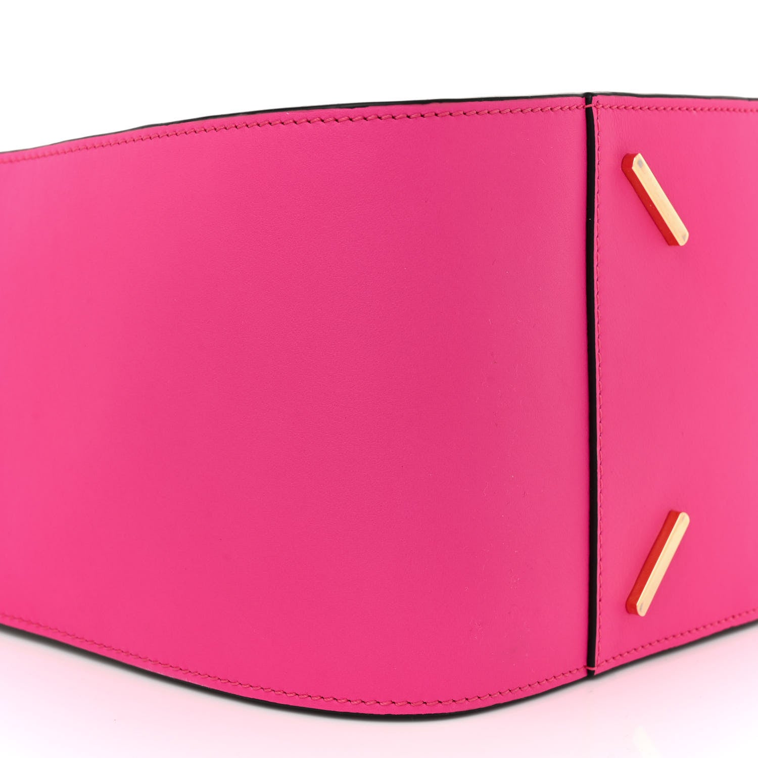 Loewe Calfskin Small Hammock Shoulder Bag Shocking Pink White 8 of 15