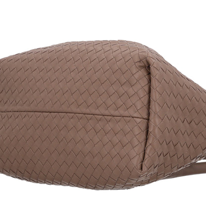 Bottega Veneta Calfskin Intrecciato Medium Pinacoteca Reversible Tote Pinecone Fondant 10 of 10