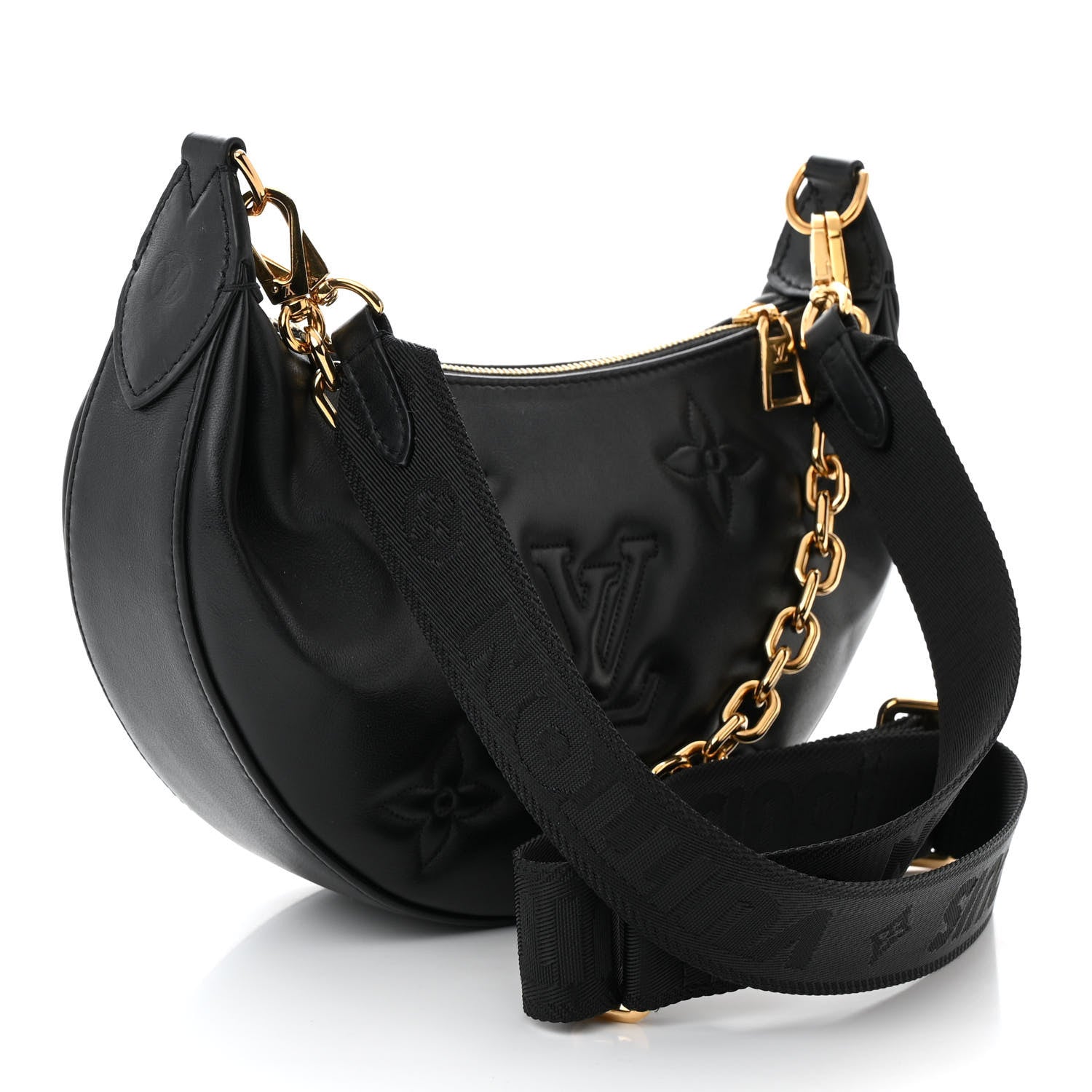 Louis Vuitton Calfskin Bubblegram Over The Moon Black 3 of 10