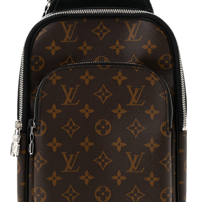 Louis Vuitton Monogram Macassar Avenue Sling Bag NM 7 of 9