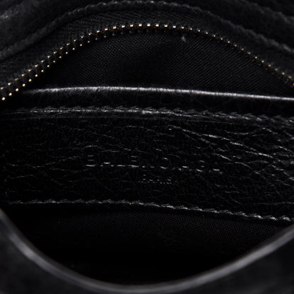 Balenciaga Agneau Classic Silver Hardware Nano City Black 7 of 14