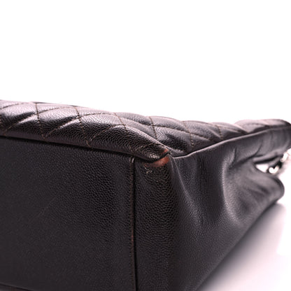 Chanel Caviar Quilted Grand Shopping Tote GST Black 10 of 16