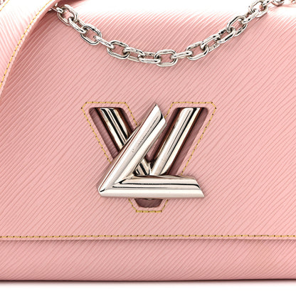 Louis Vuitton Epi Twist Shoulder Bag MM  Rose Ballerine 8 of 10