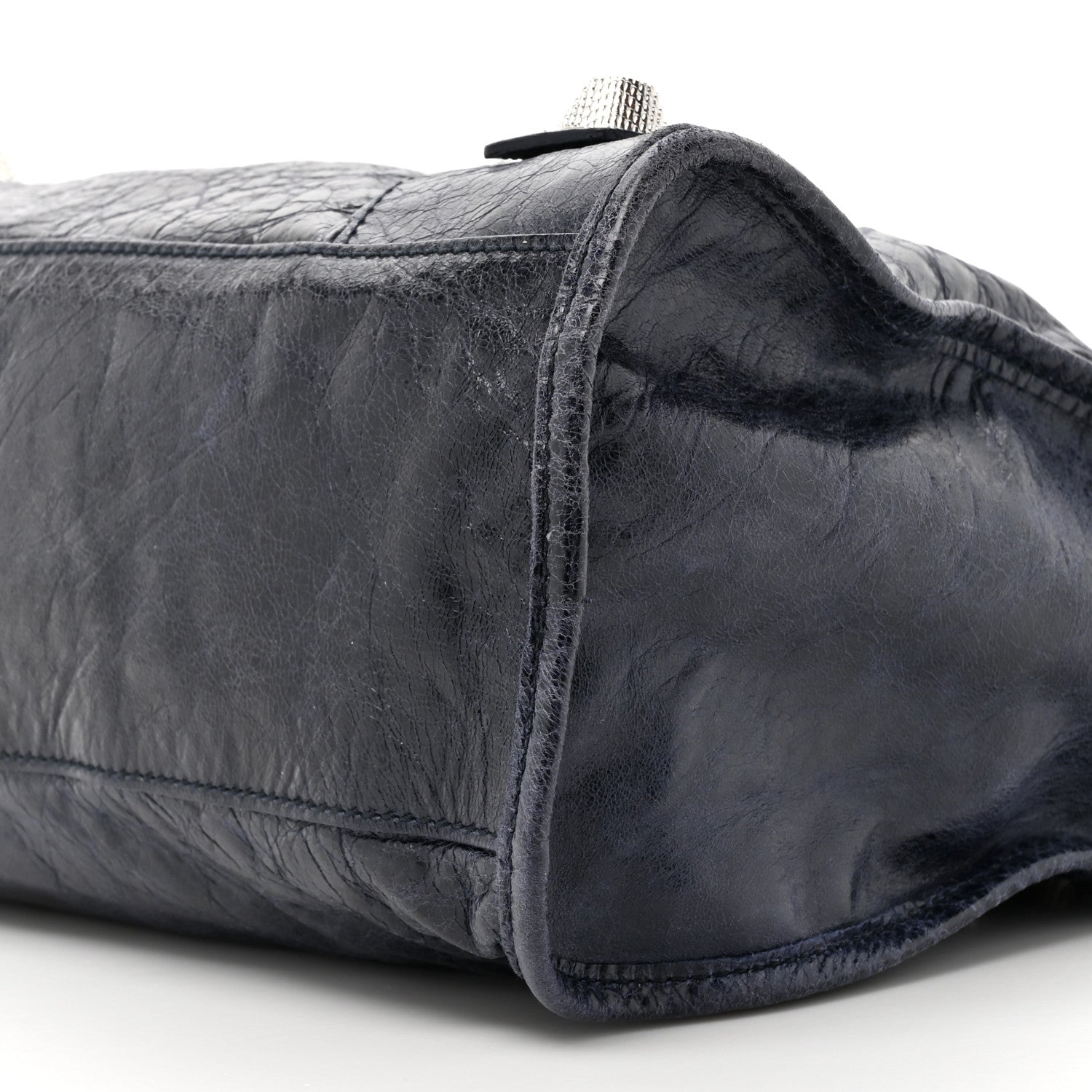 Balenciaga Agneau Giant 21 Silver Hardware City Marine 9 of 14
