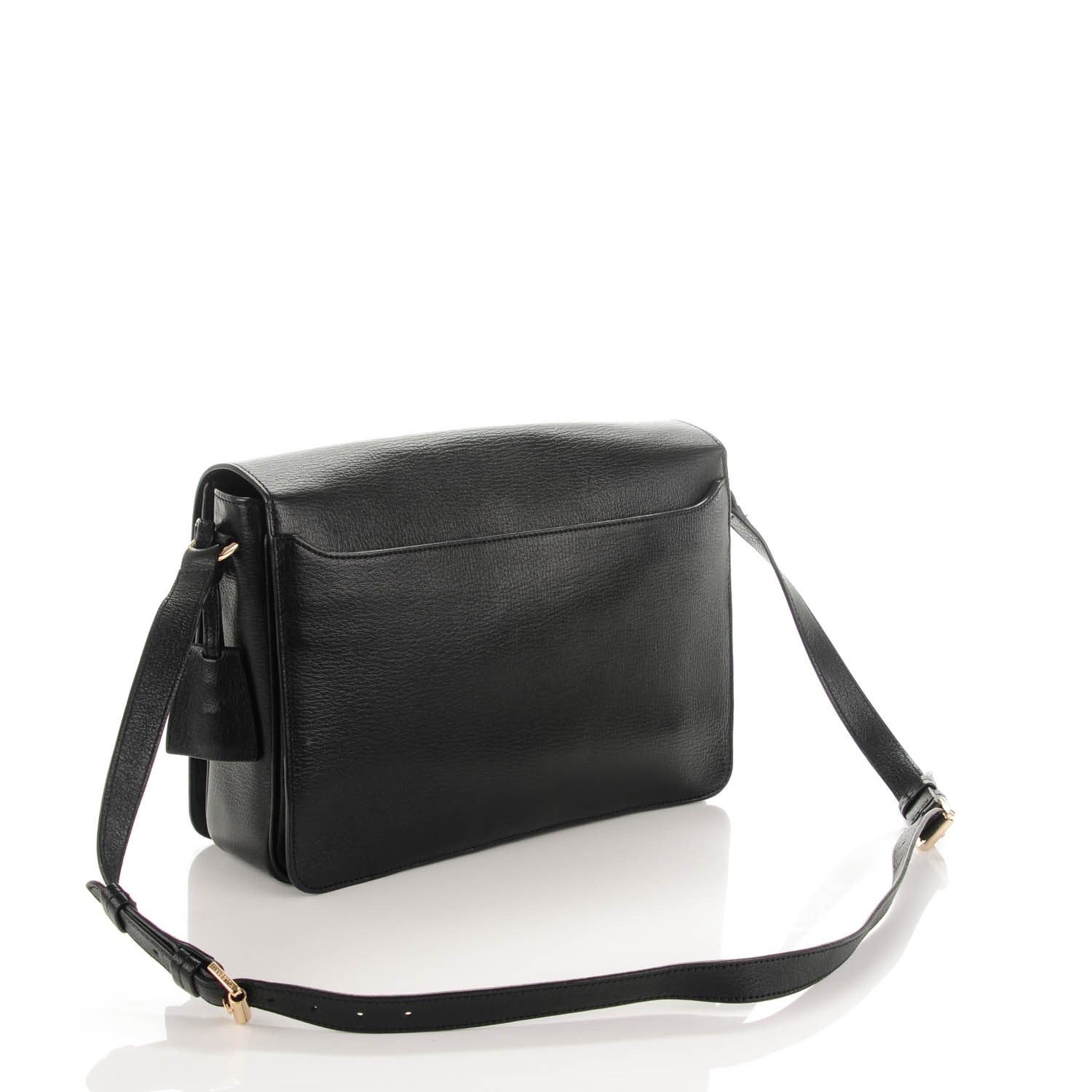 Mulberry Shiny Goatskin Large Bayswater Shoulder Bag Black 3 of 7