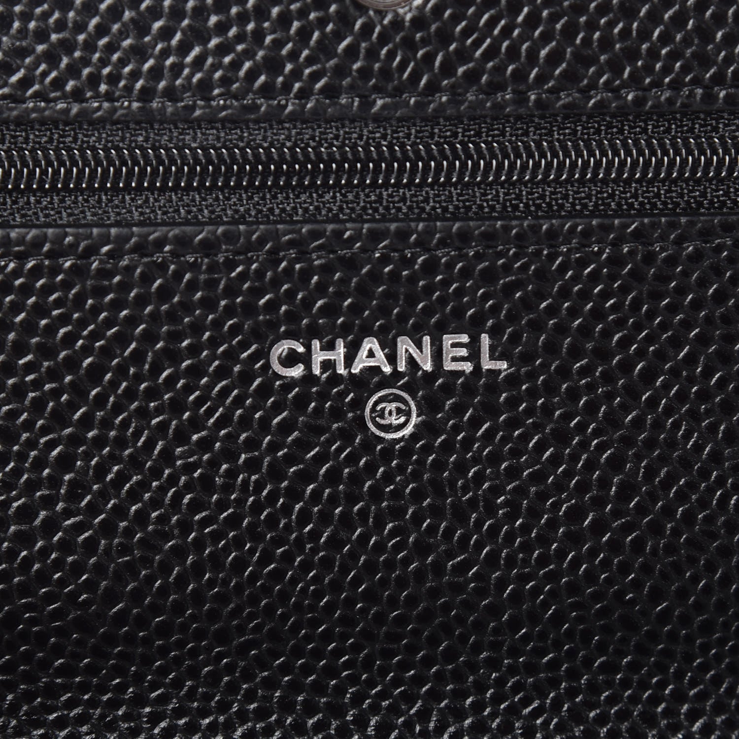 Chanel Caviar Quilted Wallet On Chain WOC Black 7 of 10