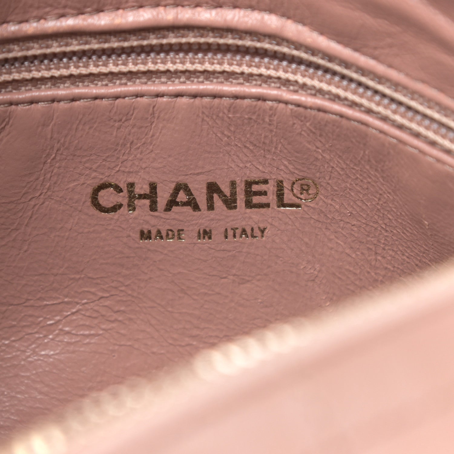 Chanel Calfskin Quilted Small Girl Shoulder Bag Beige 6 of 9