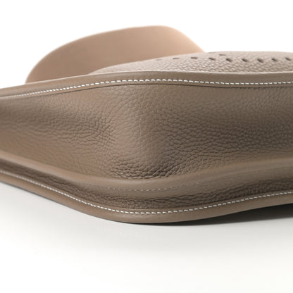 Hermes Taurillon Clemence Evelyne III PM Etoupe 9 of 11