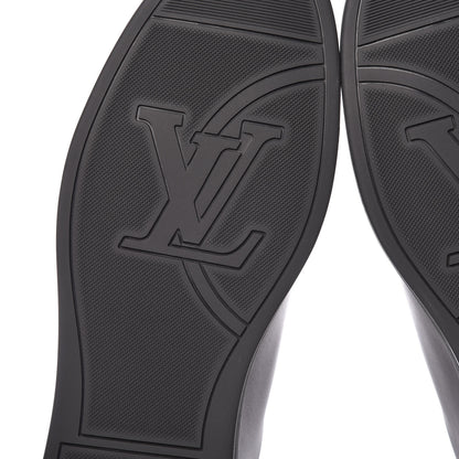 Louis Vuitton Calfskin Damier Graphite Line Up Sneaker 7.5 Black 8 of 10