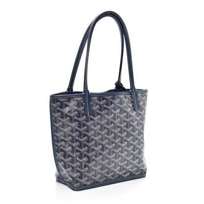 Goyard Goyardine Reversible Mini Anjou Navy 3 of 8