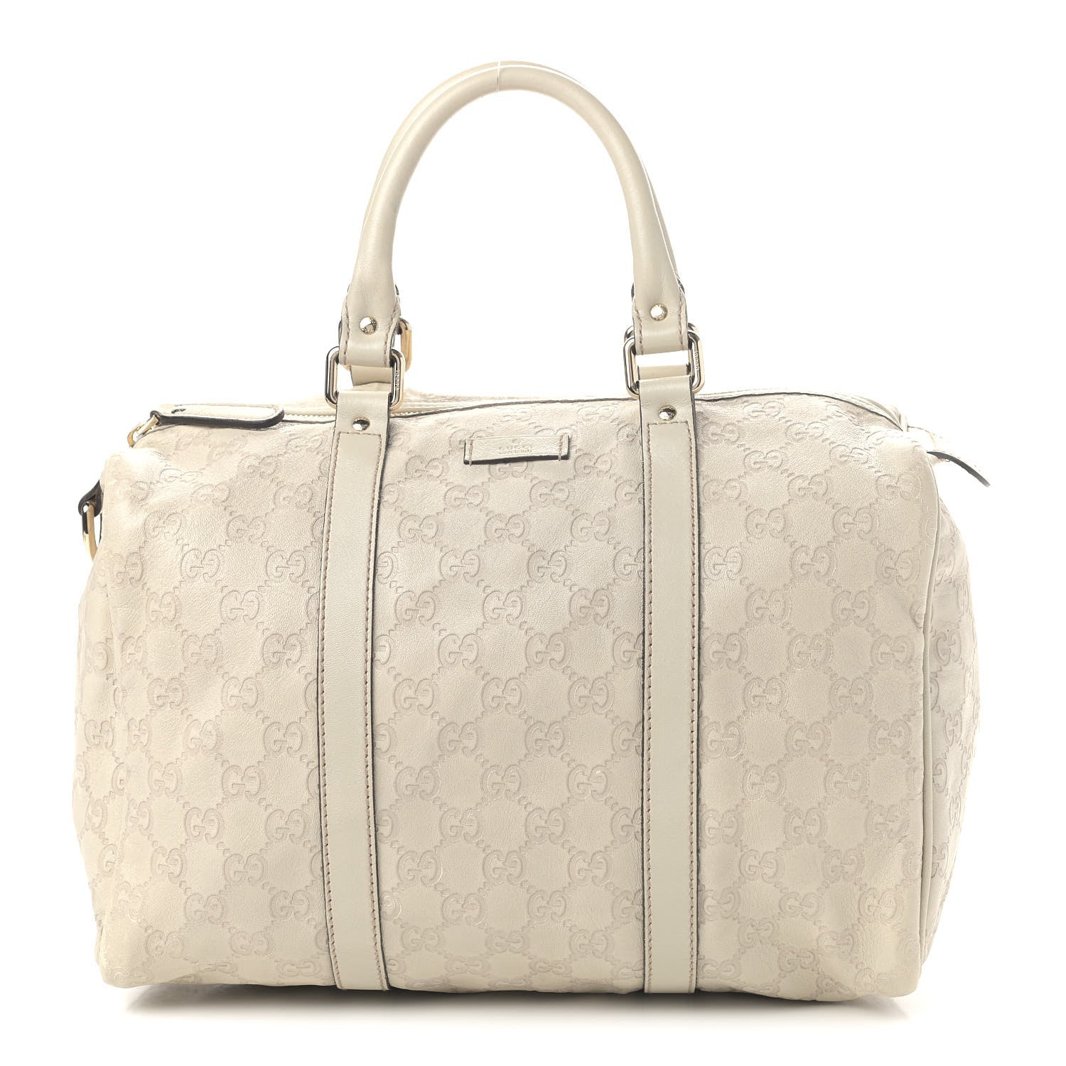 Gucci Guccissima Medium Joy Boston Off White 1 of 9