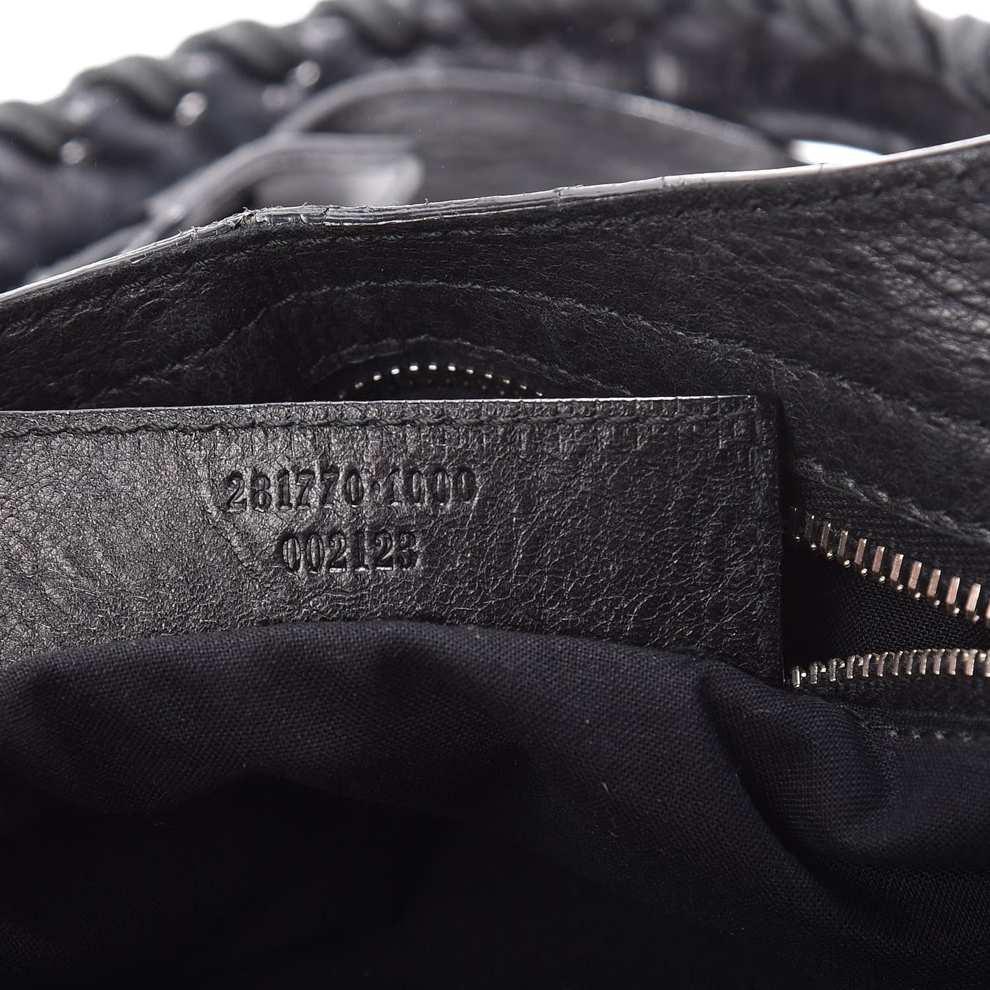 Agneau Giant 12 Silver Hardware City Black