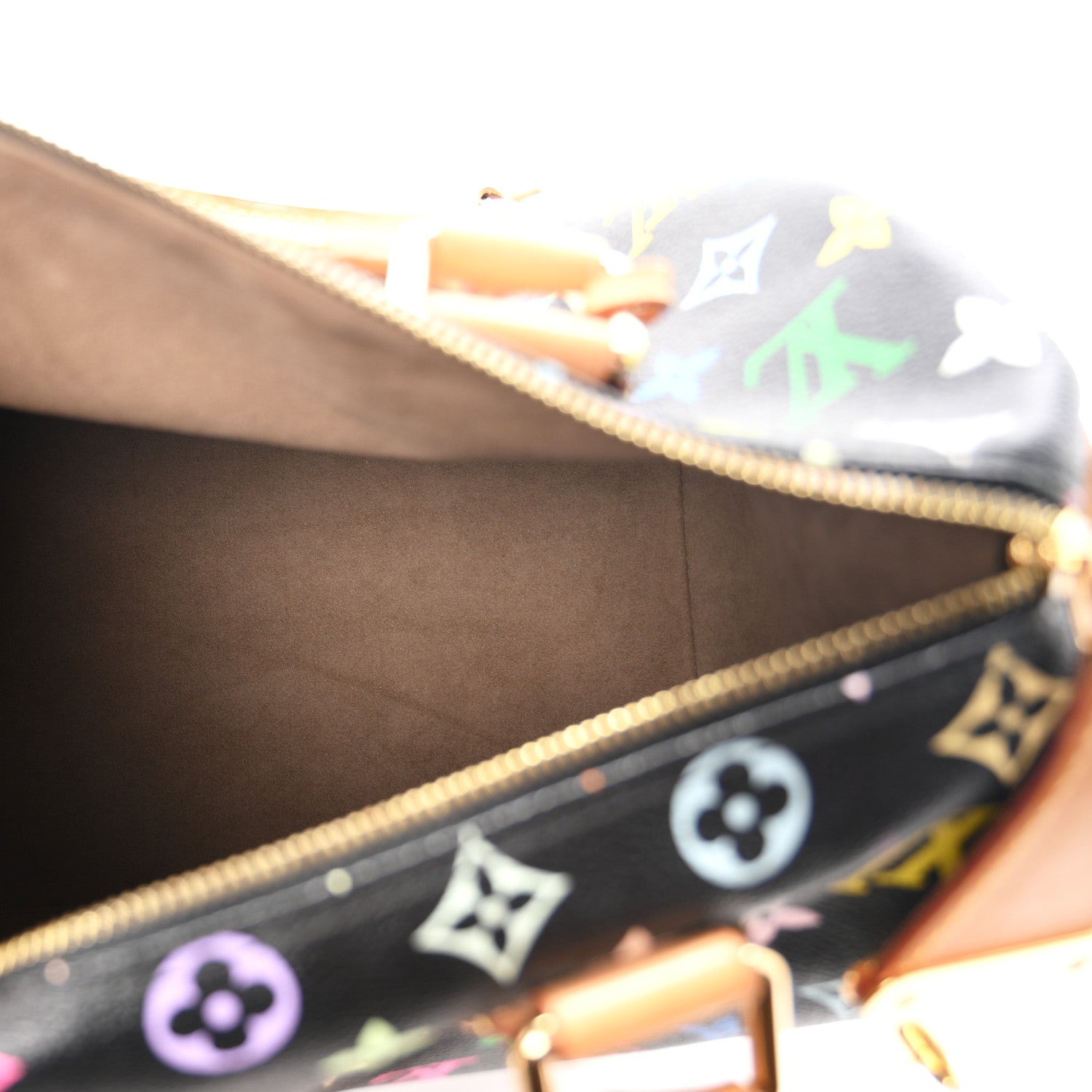 Louis Vuitton Monogram Multicolor Speedy 30 Black 4 of 9
