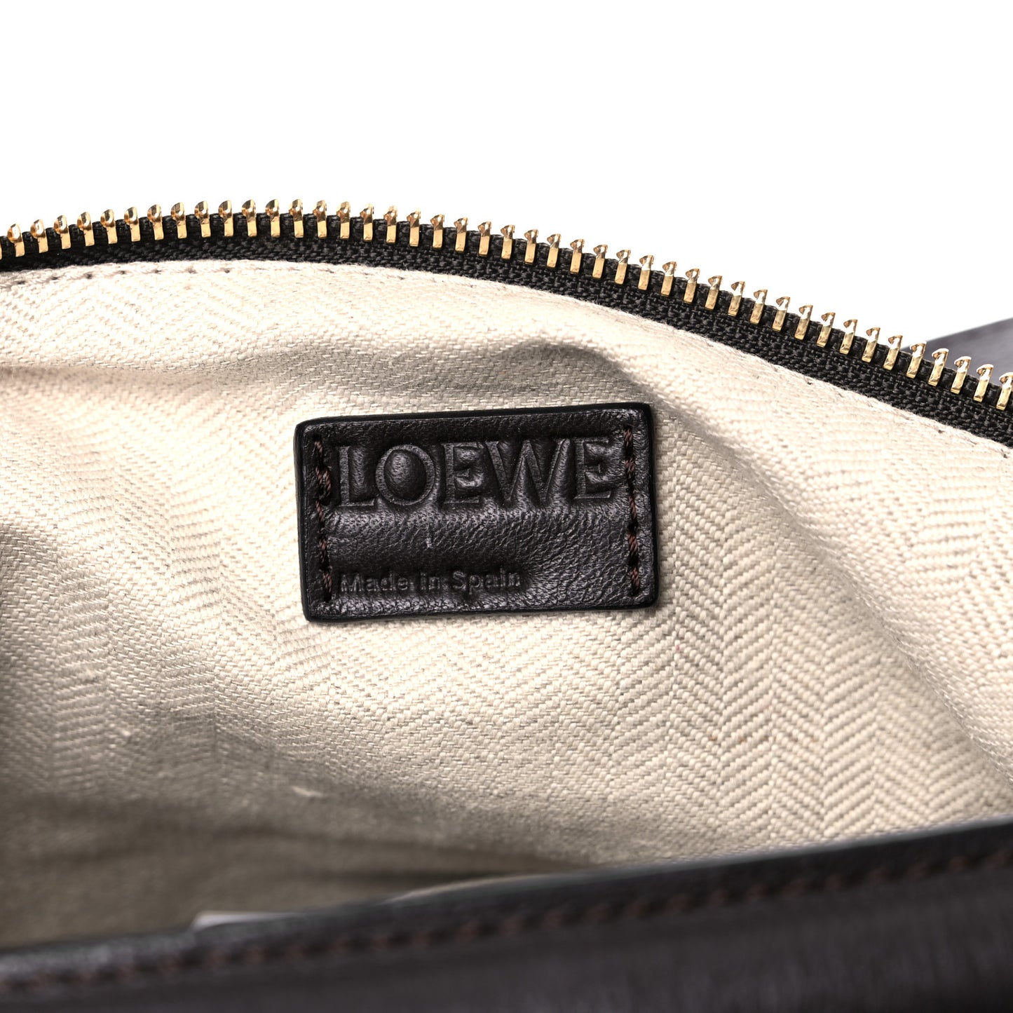 Suede Medium Puzzle Bag Gold