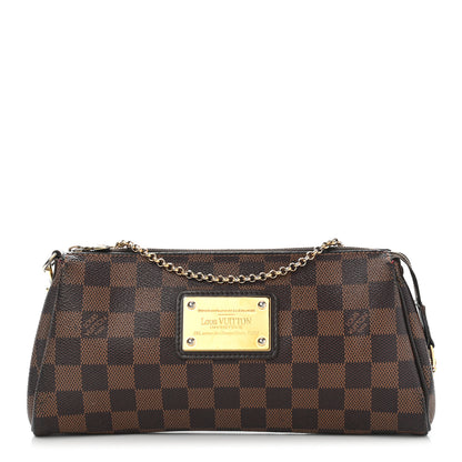 Louis Vuitton Damier Ebene Eva Clutch 1 of 11