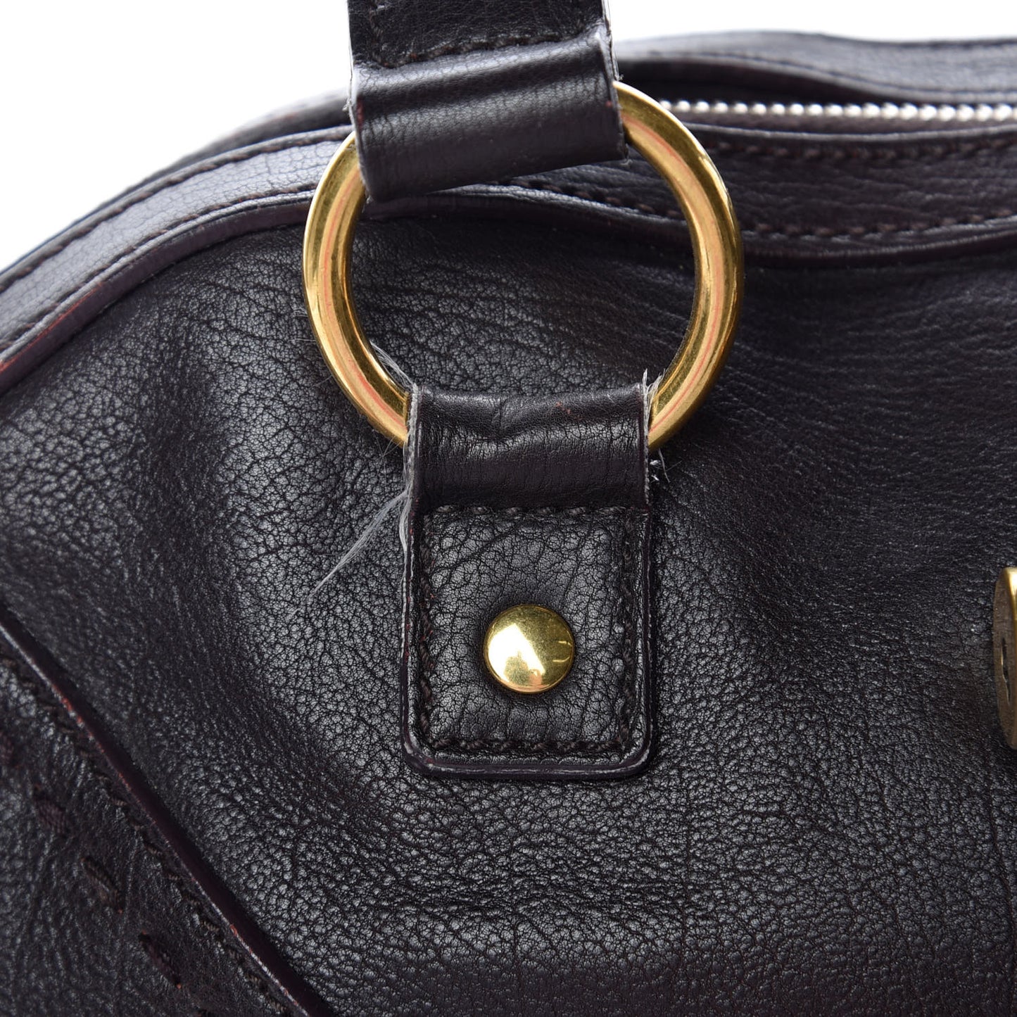 Calfskin Medium Muse Dark Brown