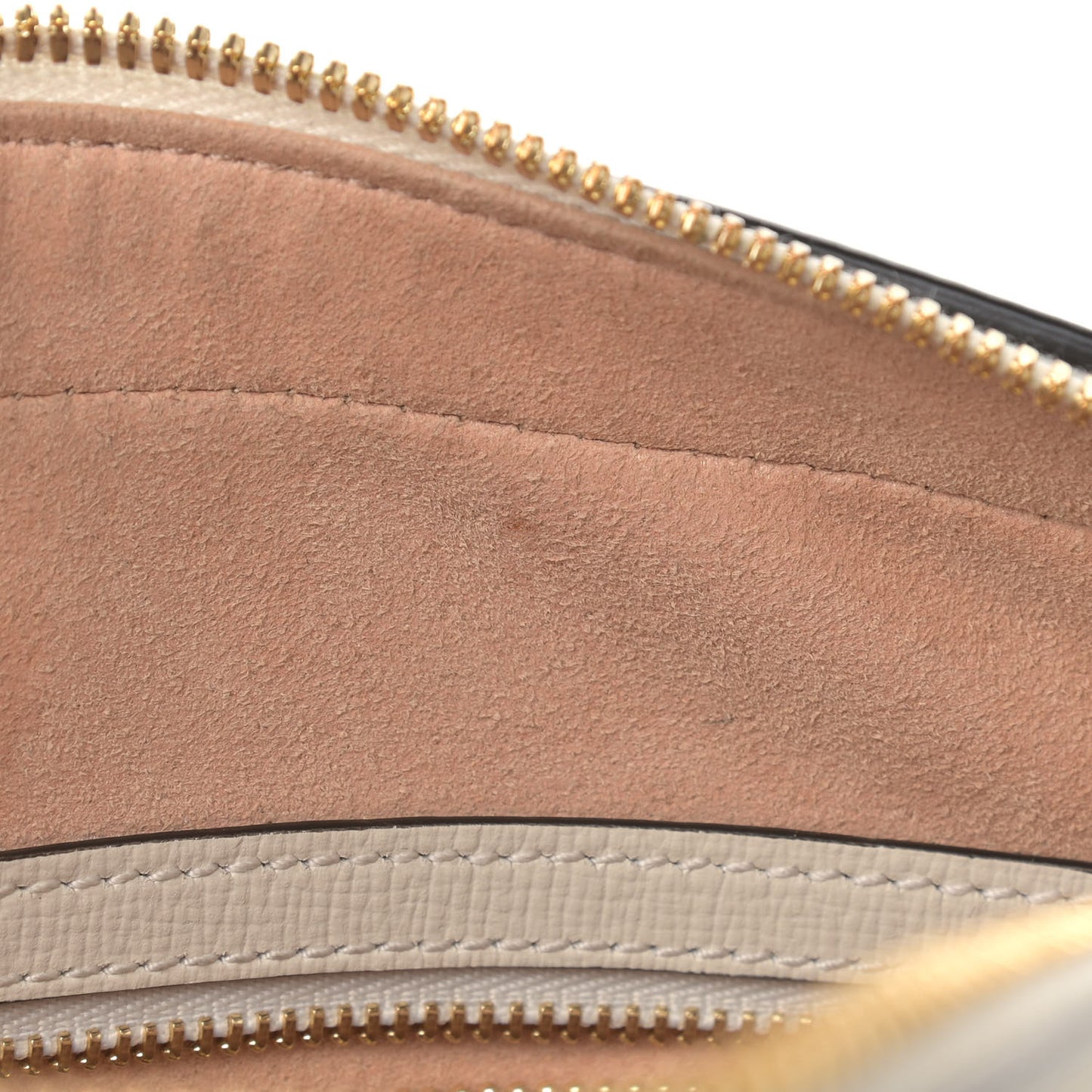 GG Supreme Monogram Small Horsebit 1955 Shoulder Bag Beige Mystic White