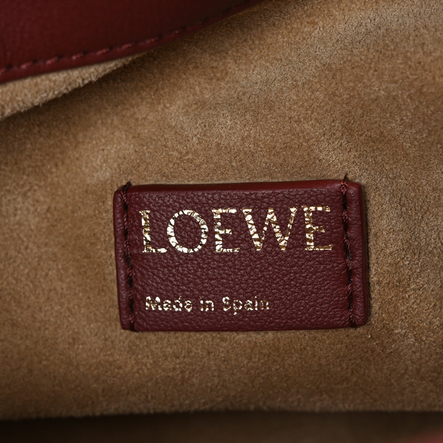 Loewe Mellow Nappa Medium Donut Chain Flamenco Knot Clutch Syrup 6 of 10