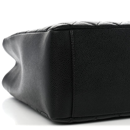 Chanel Caviar Quilted Grand Shopping Tote GST Black 9 of 11