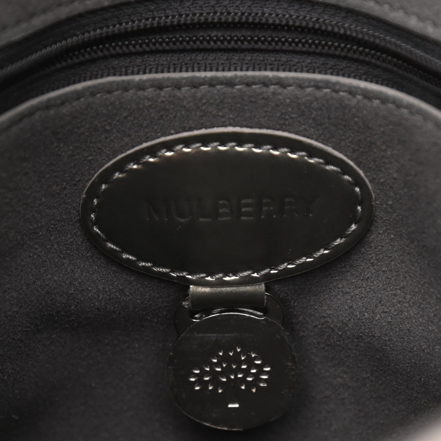 Mulberry Metallic Patent Small Lily Pewter 7 of 9