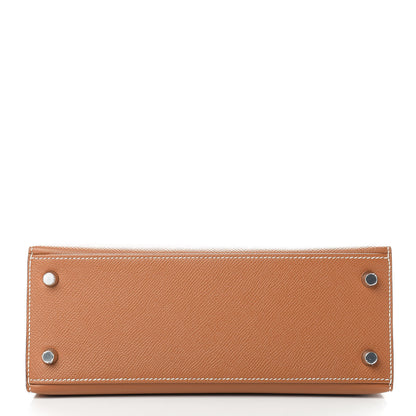 Hermes Epsom Kelly Sellier 25 Gold 7 of 40