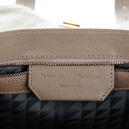 Proenza Schouler Lambskin Tiny PS1 Satchel Smoke 6 of 7